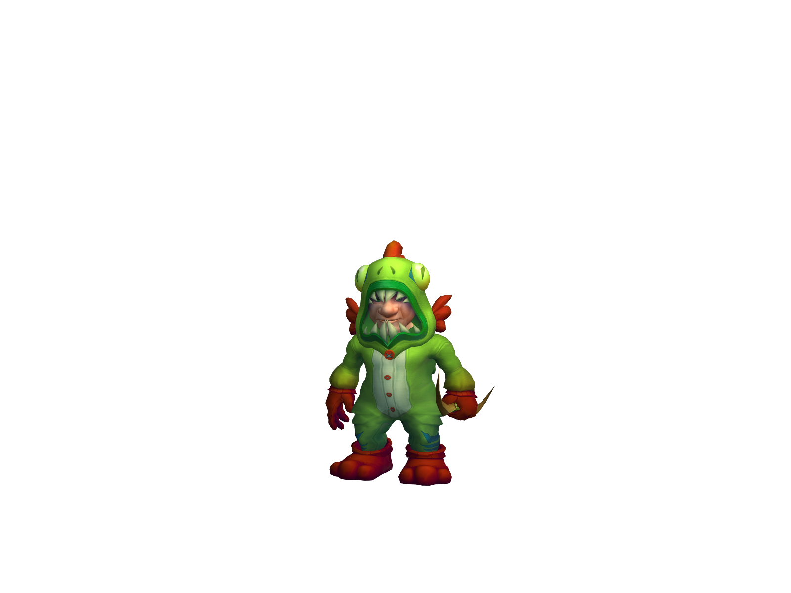 Funnyname 3D character render
