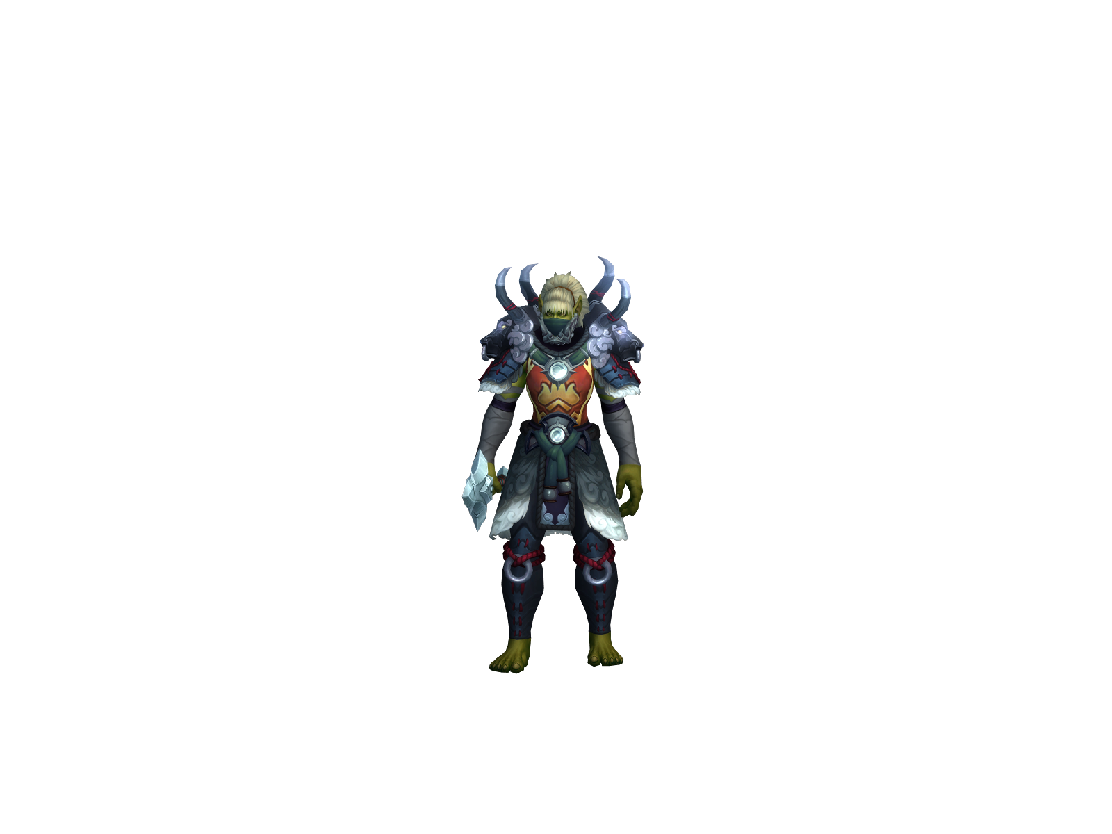 Stillfang 3D character render