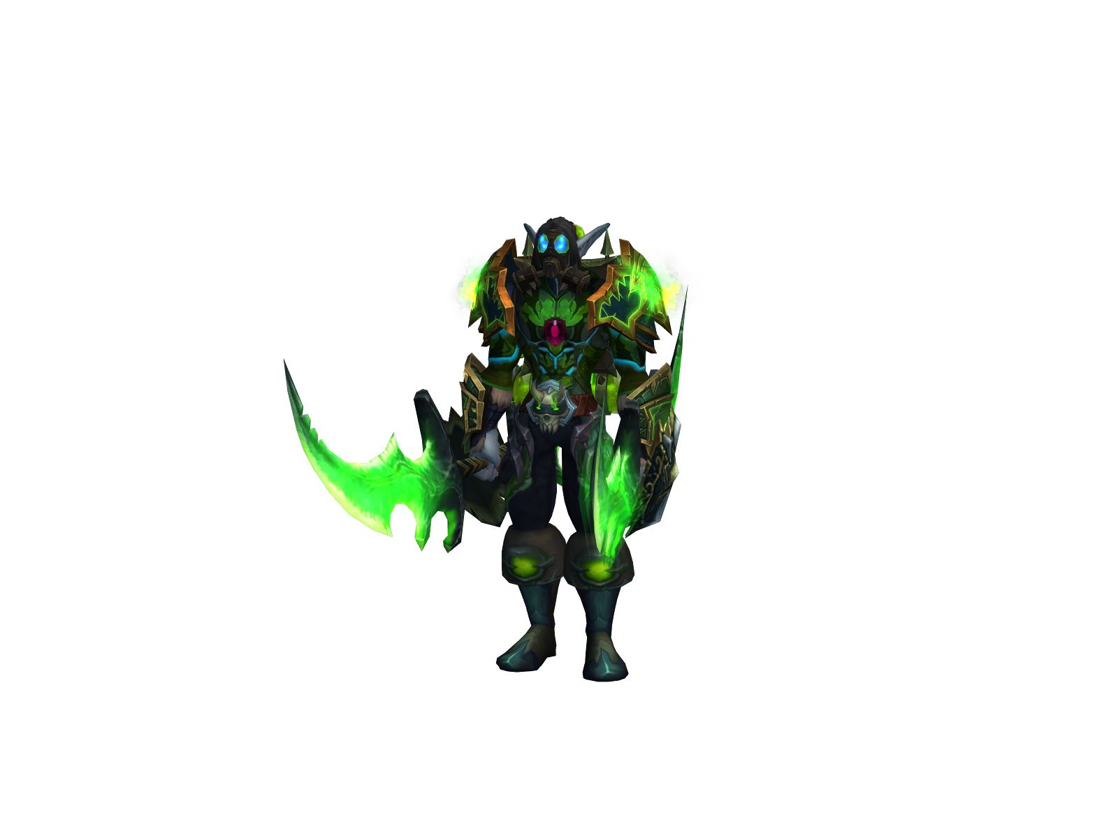 Fleshclot 3D character render