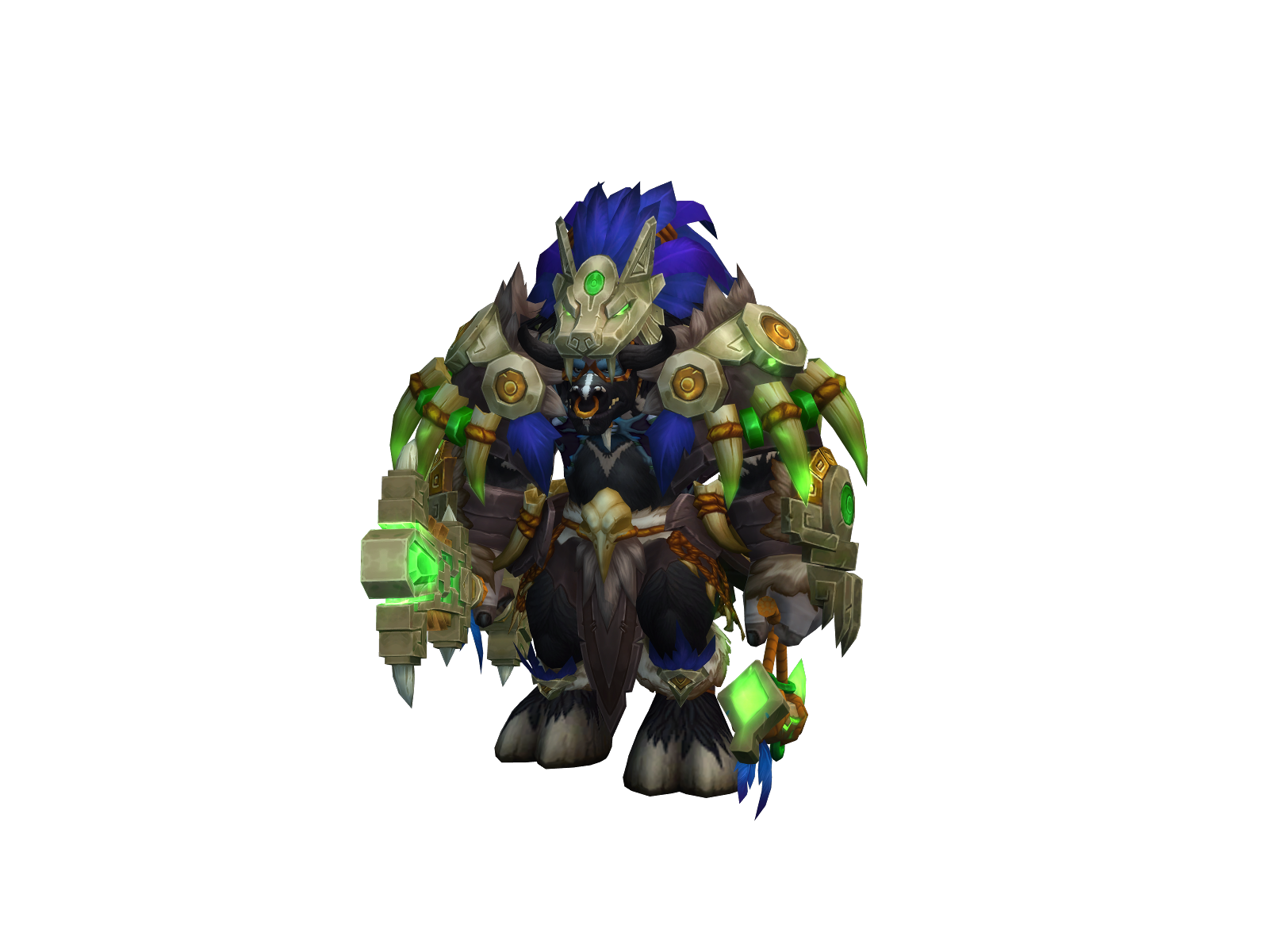 Caustal 3D character render