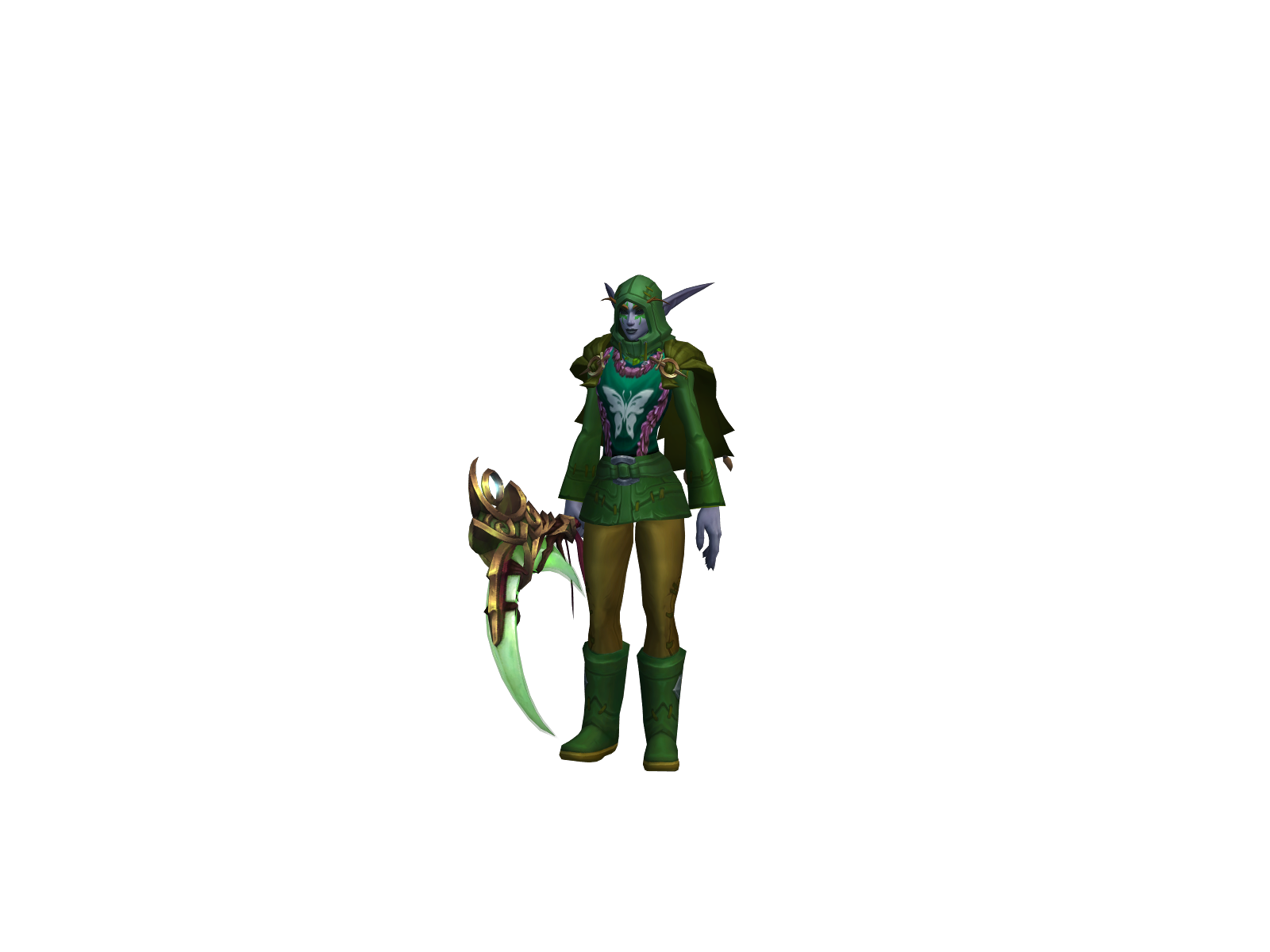 Spikemoon 3D character render
