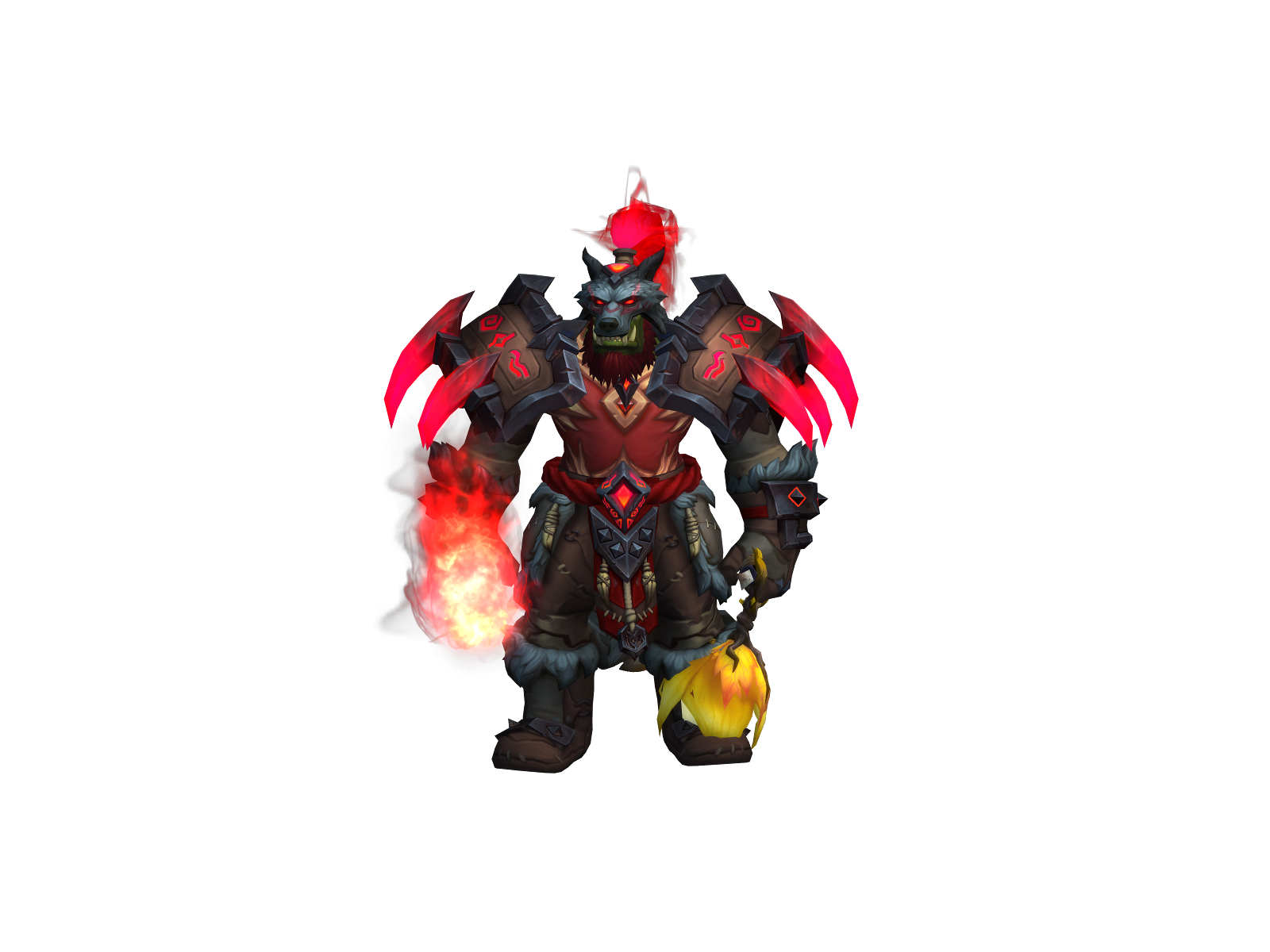 Wõlvérïné 3D character render