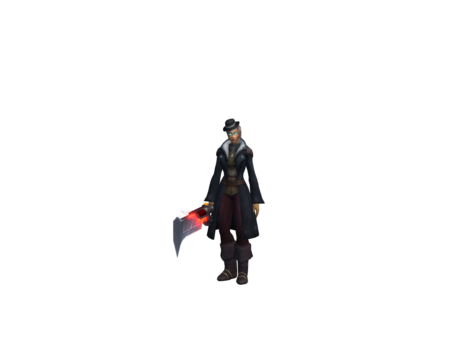 Imprdk 3D character render