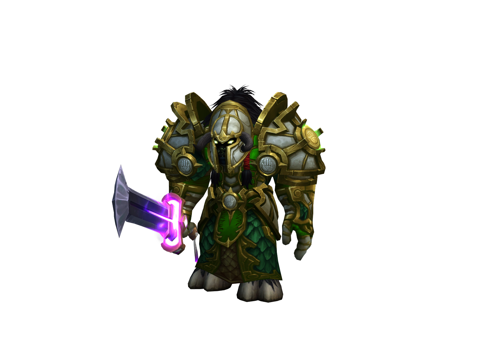 Darkhelmet 3D character render
