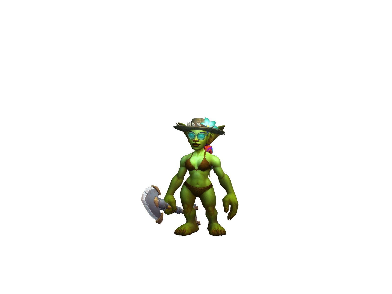 Burningoxo 3D character render