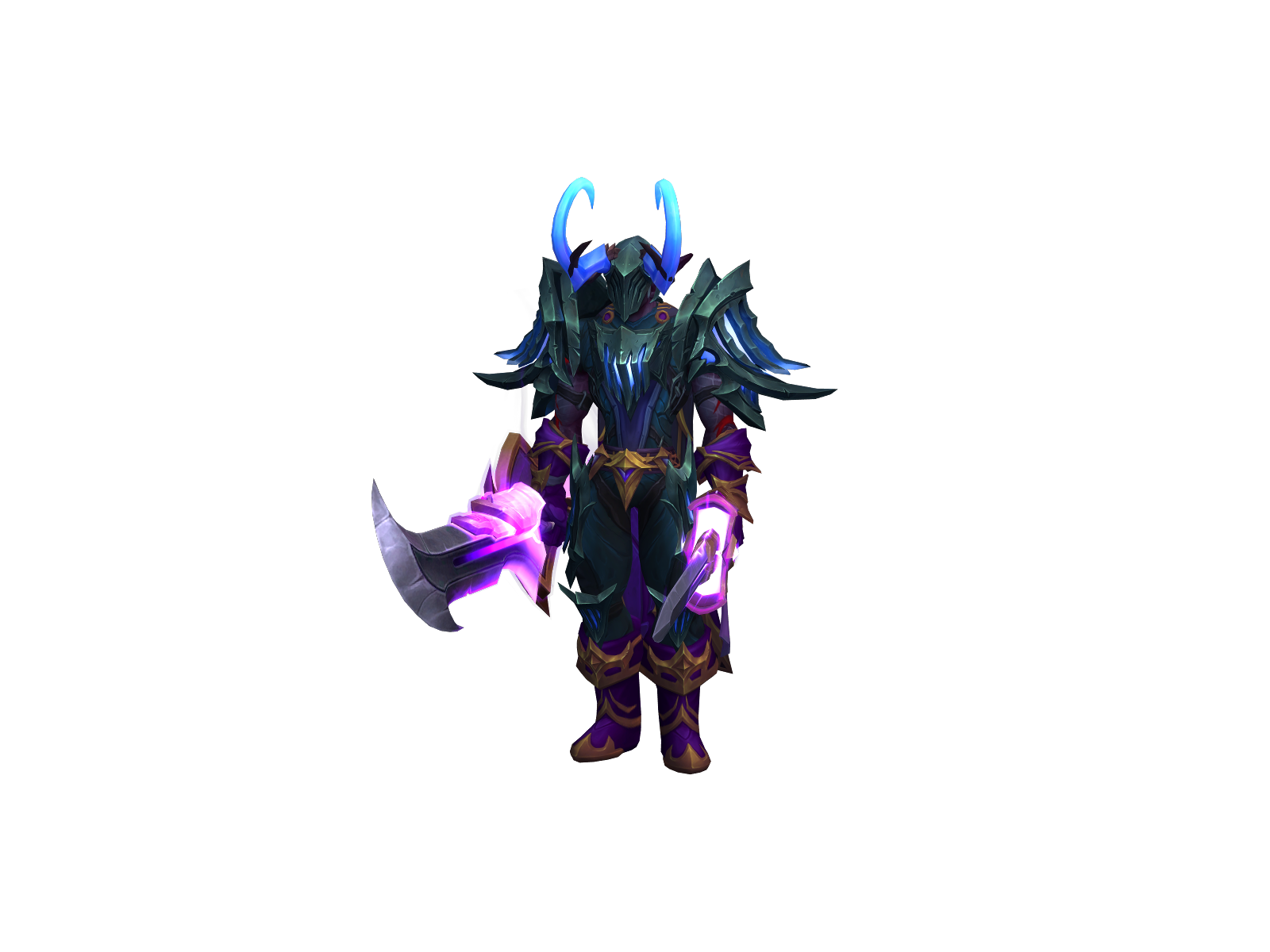 Illidonas 3D character render