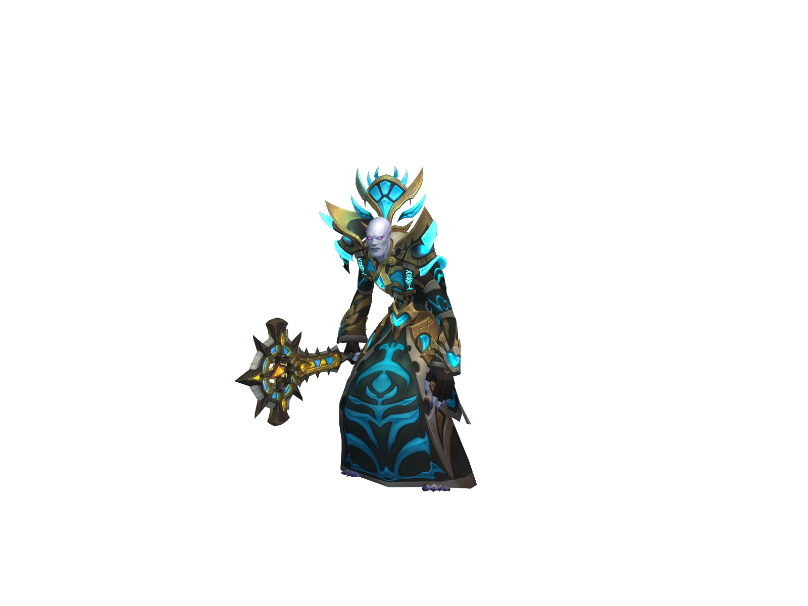 Malloz 3D character render