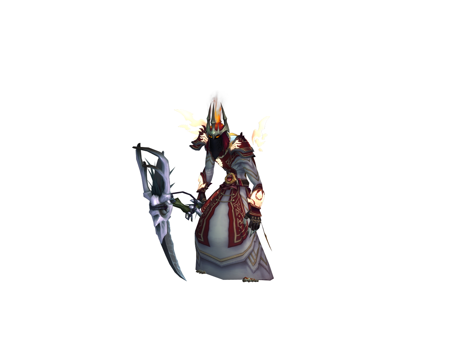 Amonerpriest 3D character render
