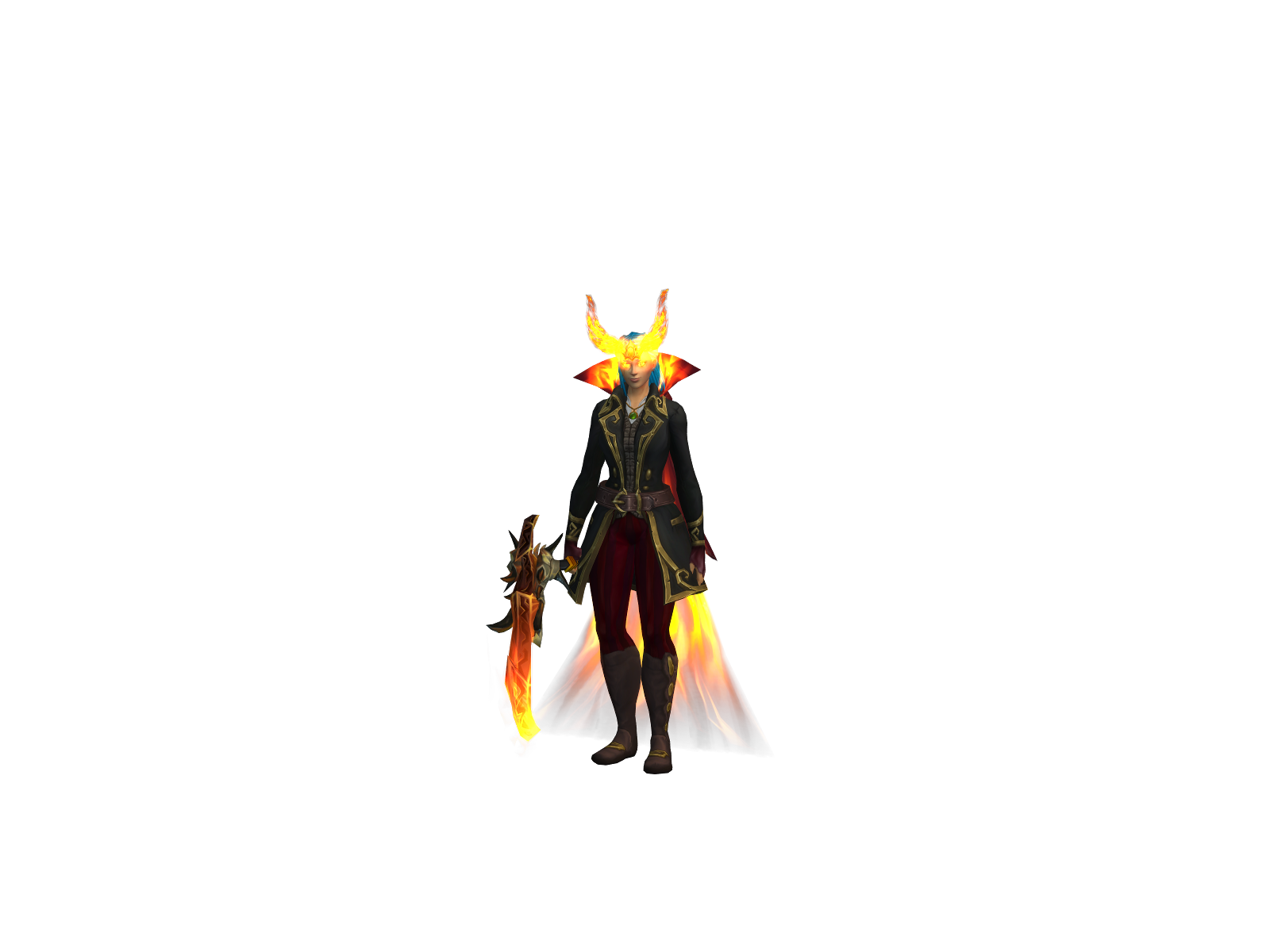 Noguns 3D character render