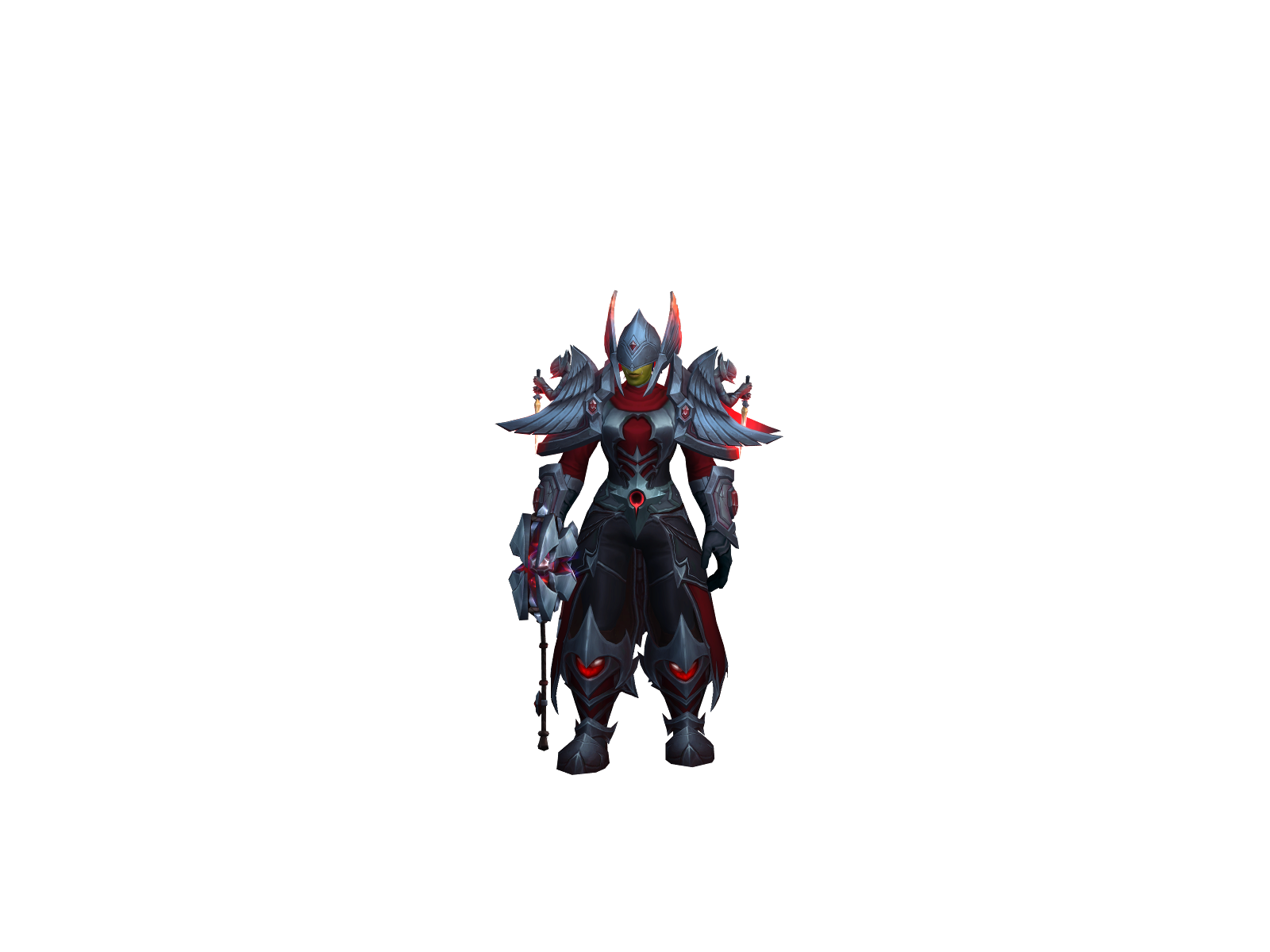 Darkfort 3D character render