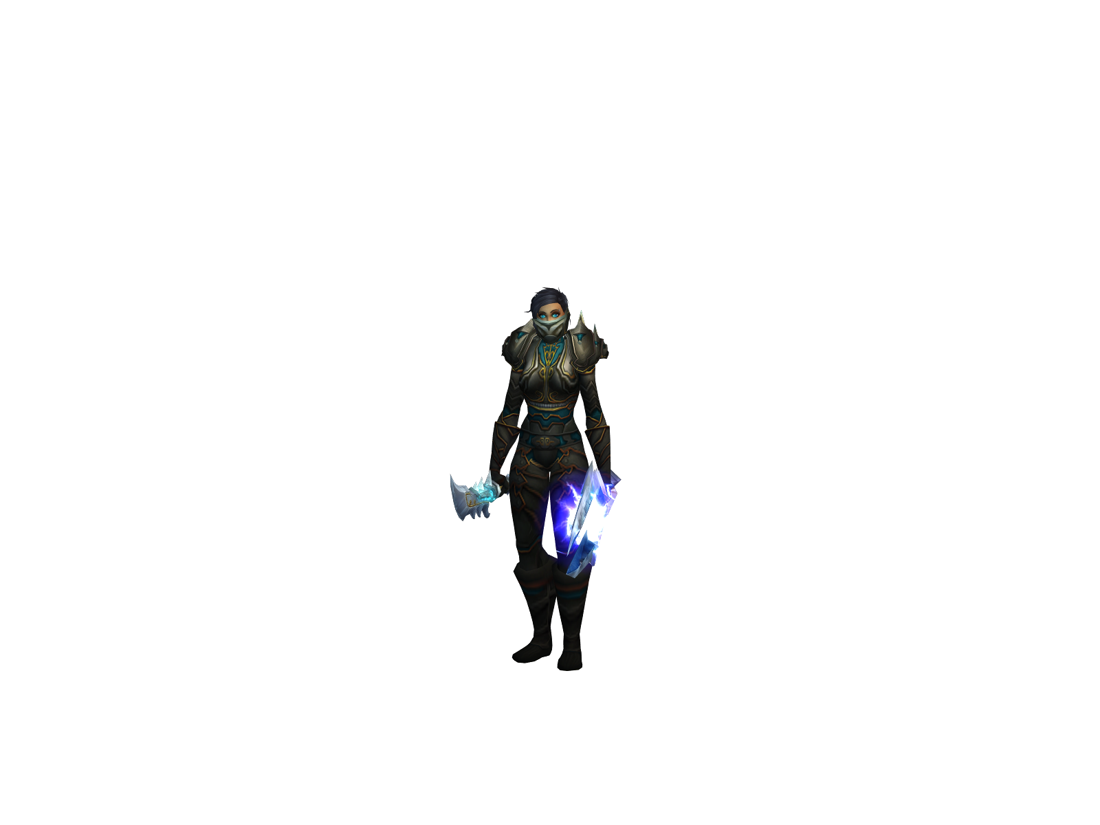 Seroth 3D character render