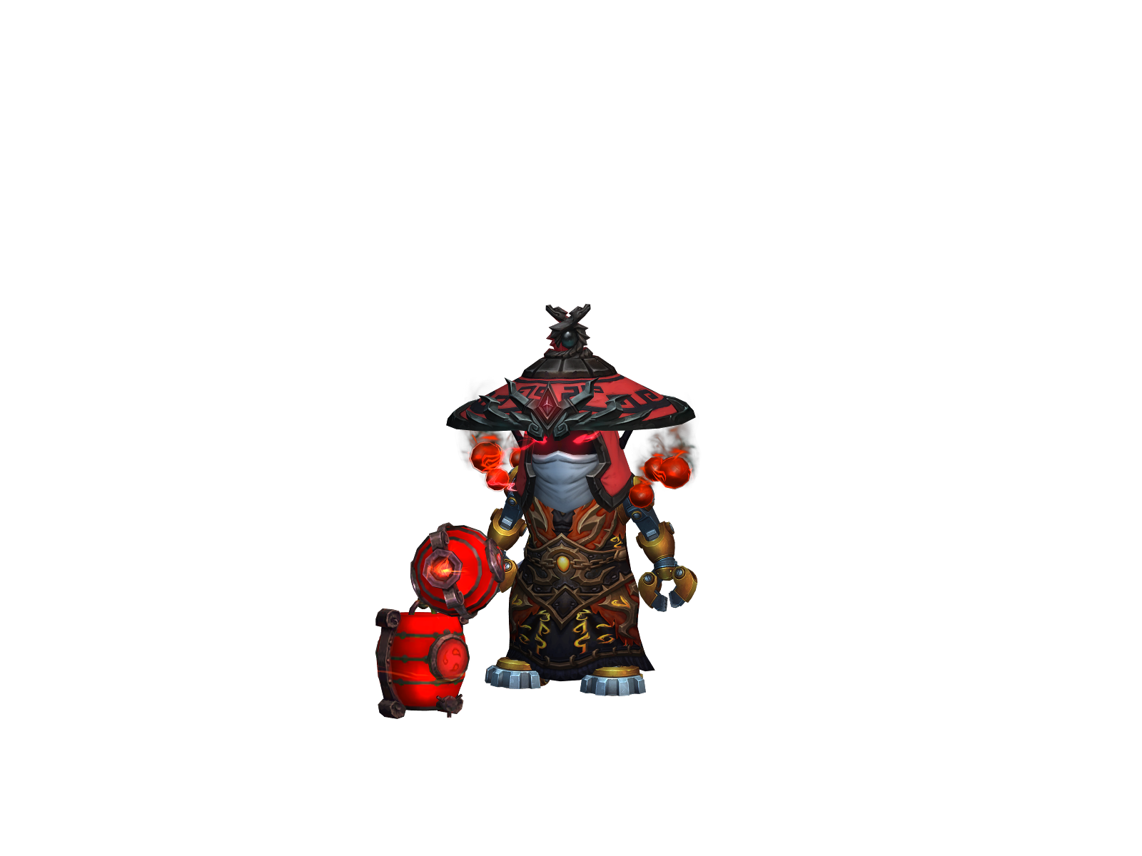 Pharamateric 3D character render