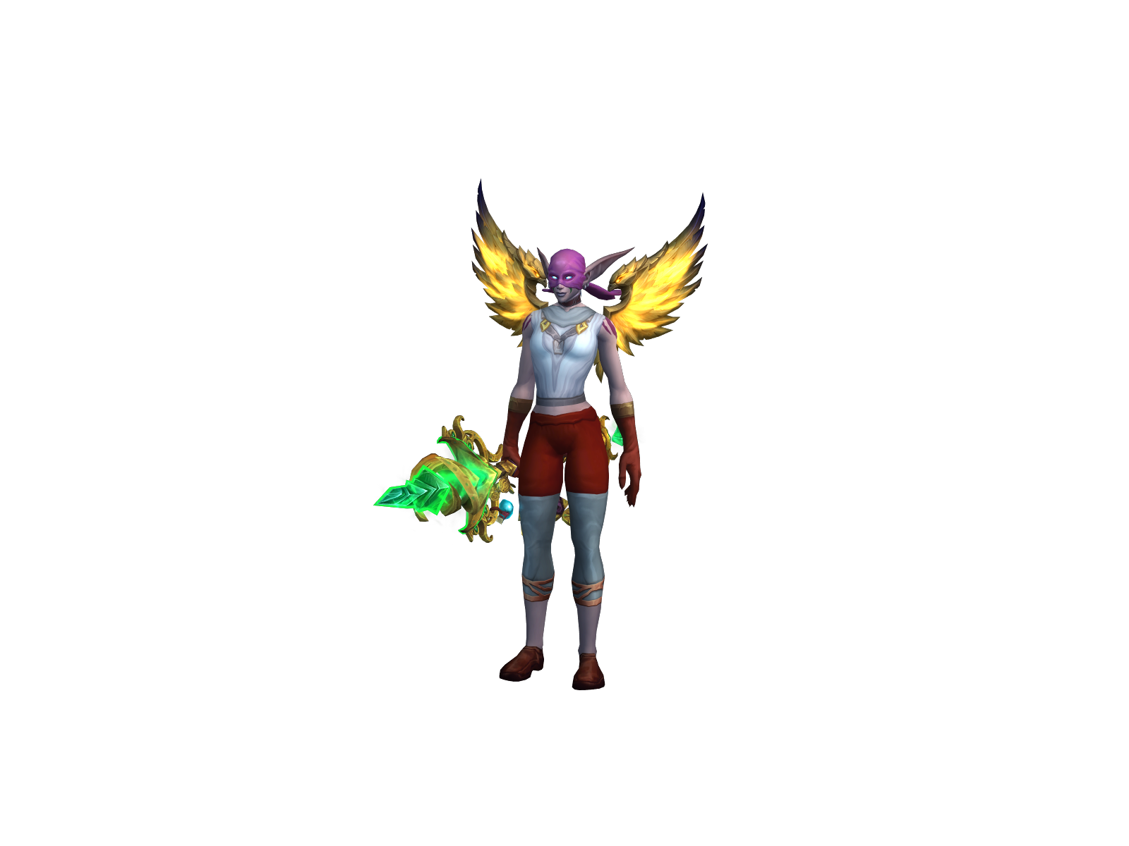 Ddaamu 3D character render