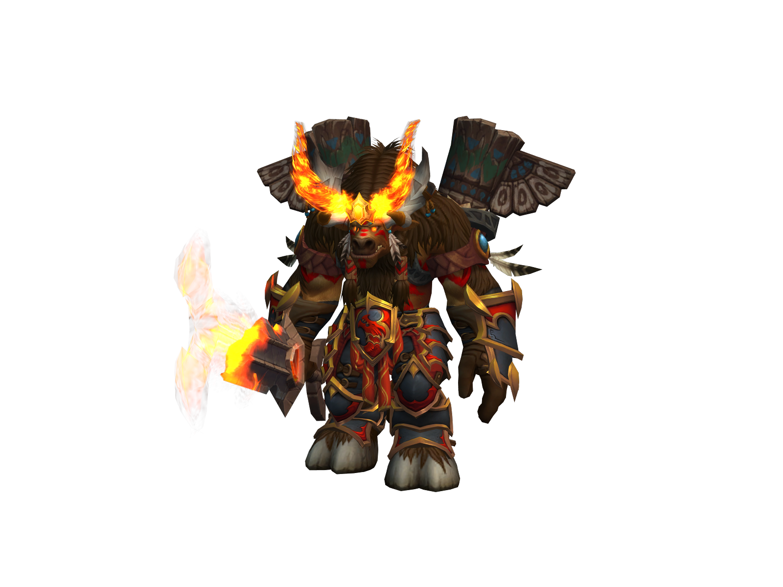Bisongh 3D character render