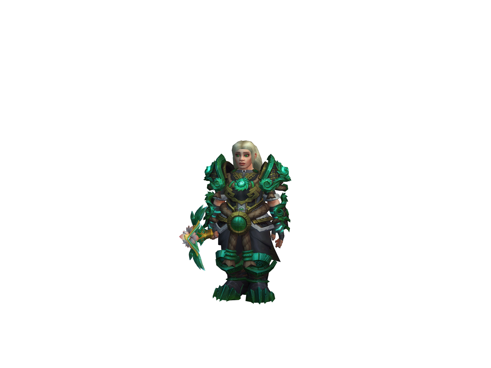 Carrieleechi 3D character render