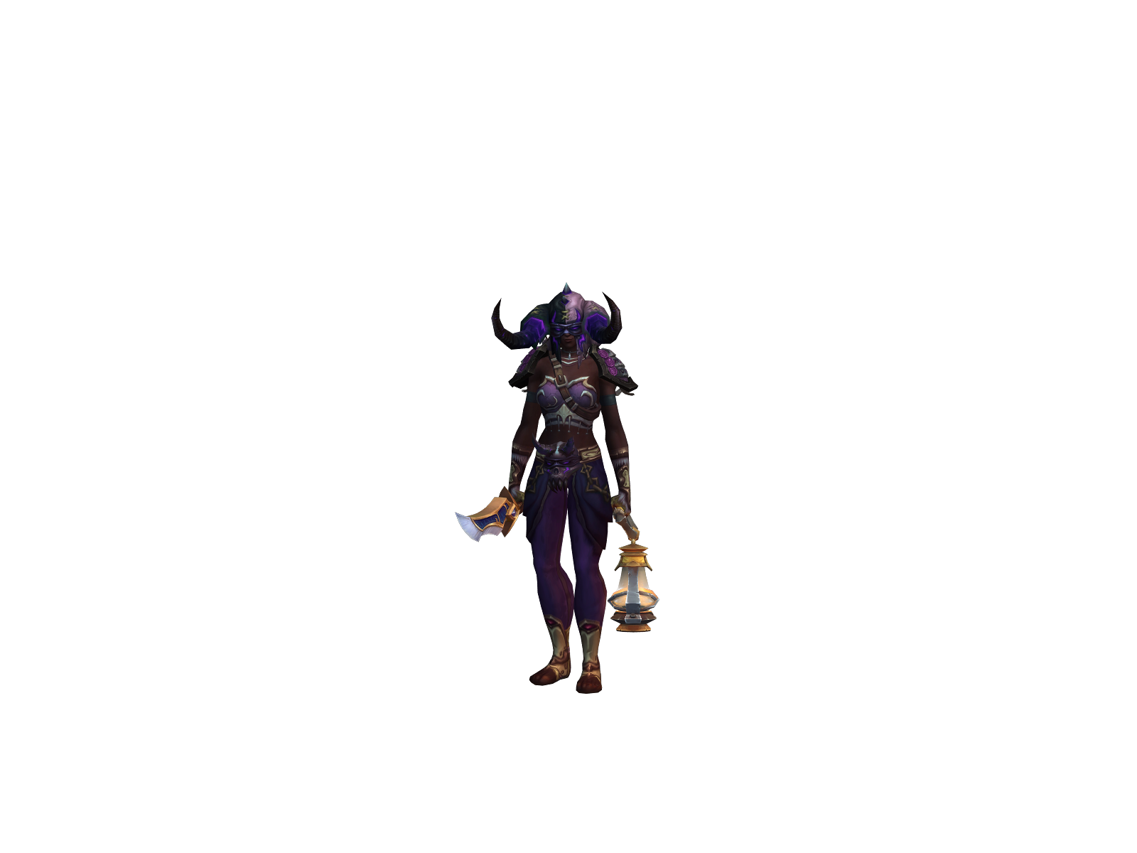 Xfries 3D character render