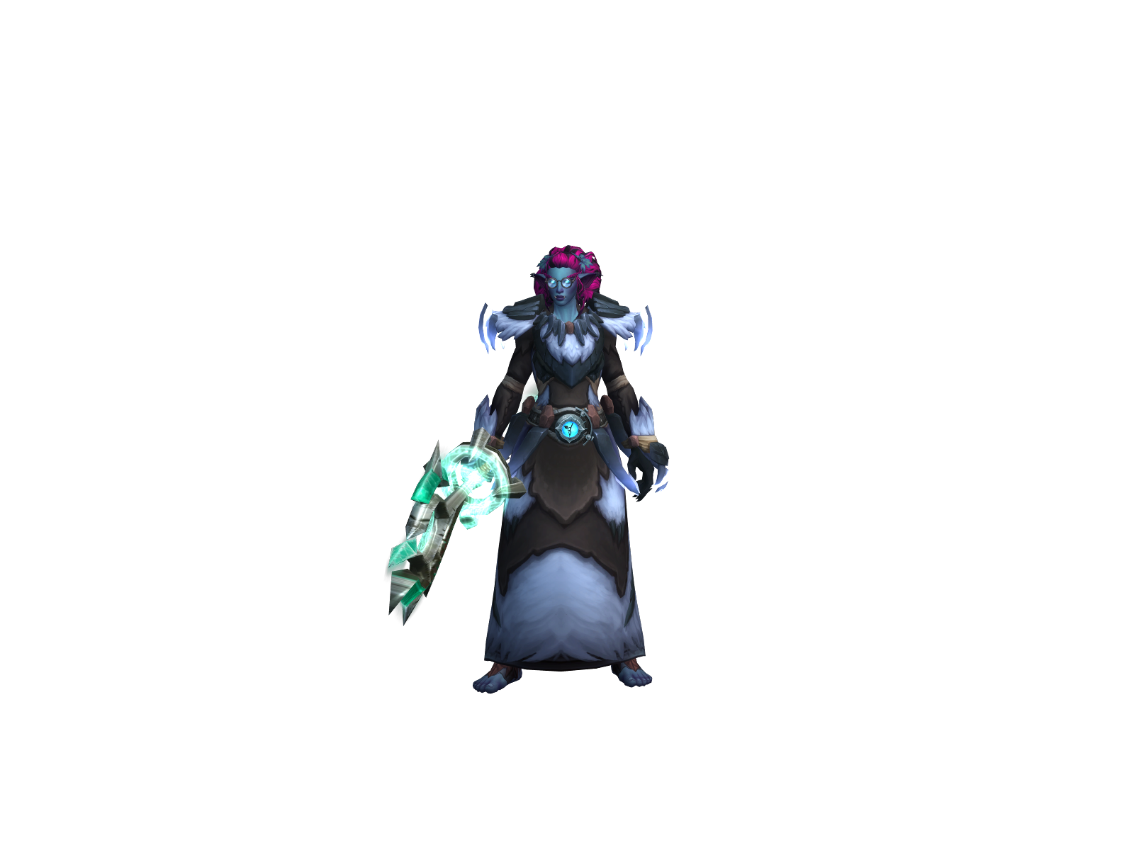 Pestychomp 3D character render