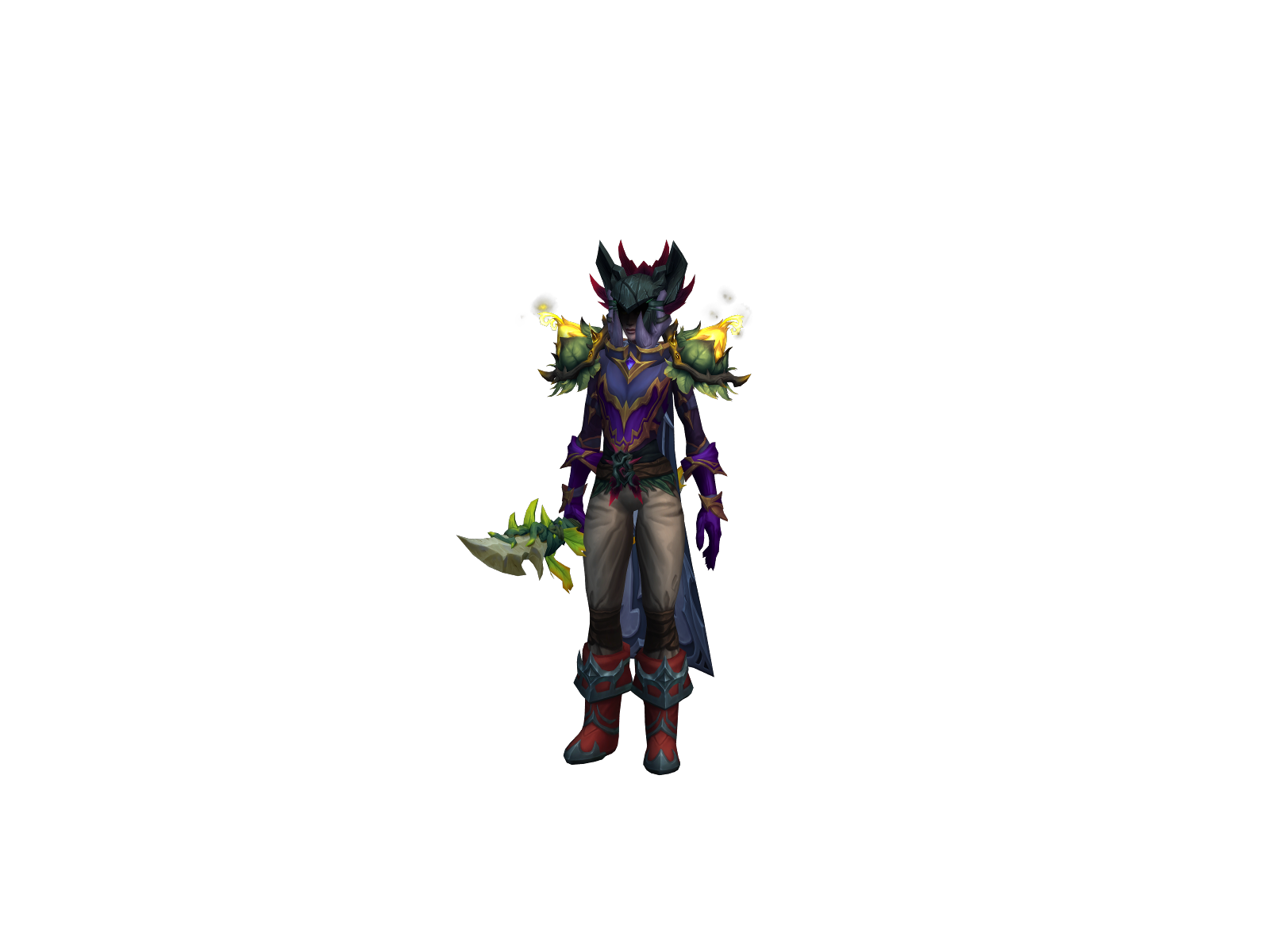 Piouspanties 3D character render