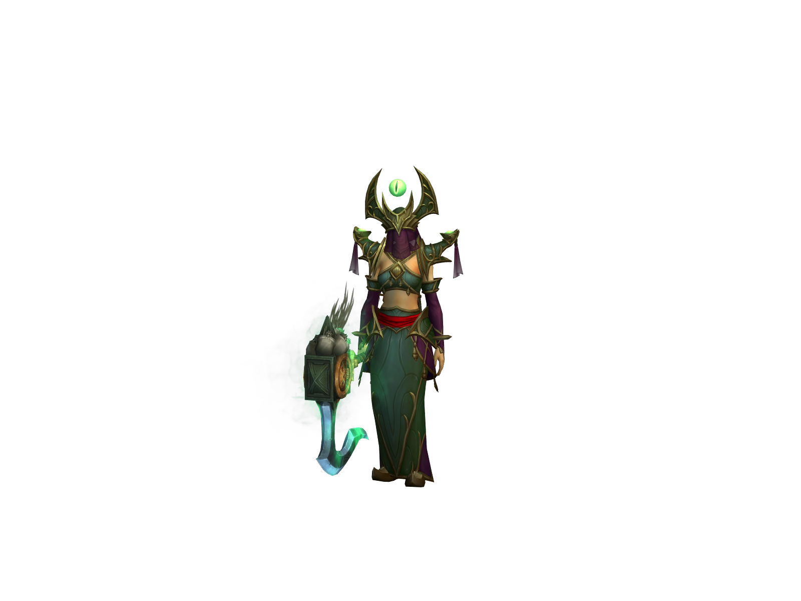 Lurien 3D character render
