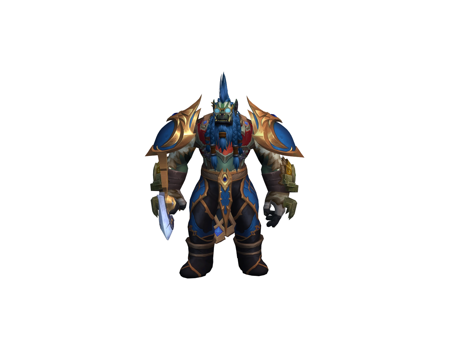 Tonzofchi 3D character render