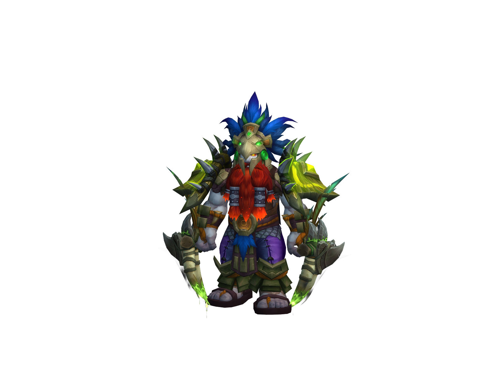 Allmightsham 3D character render
