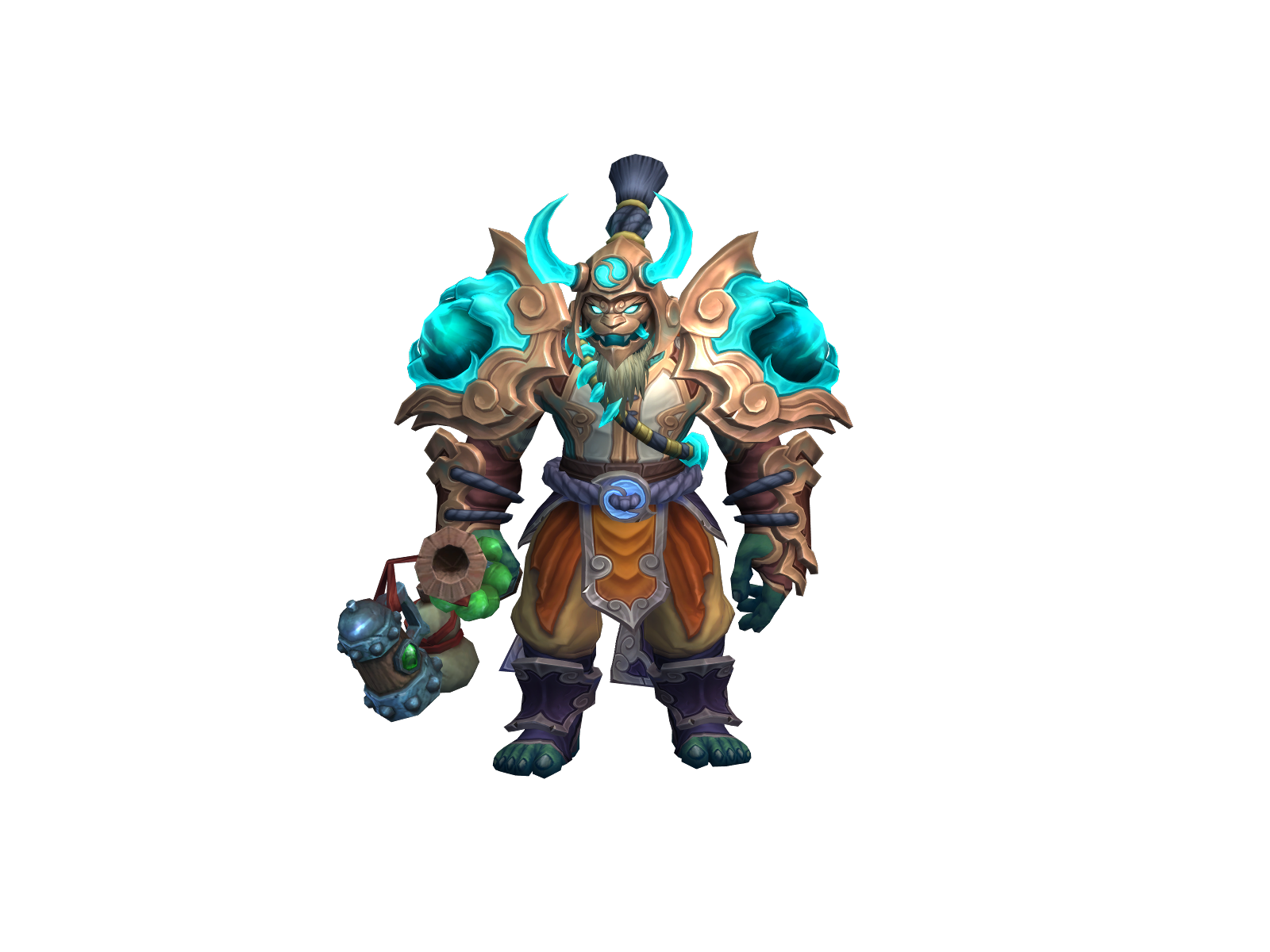 Potbelly 3D character render