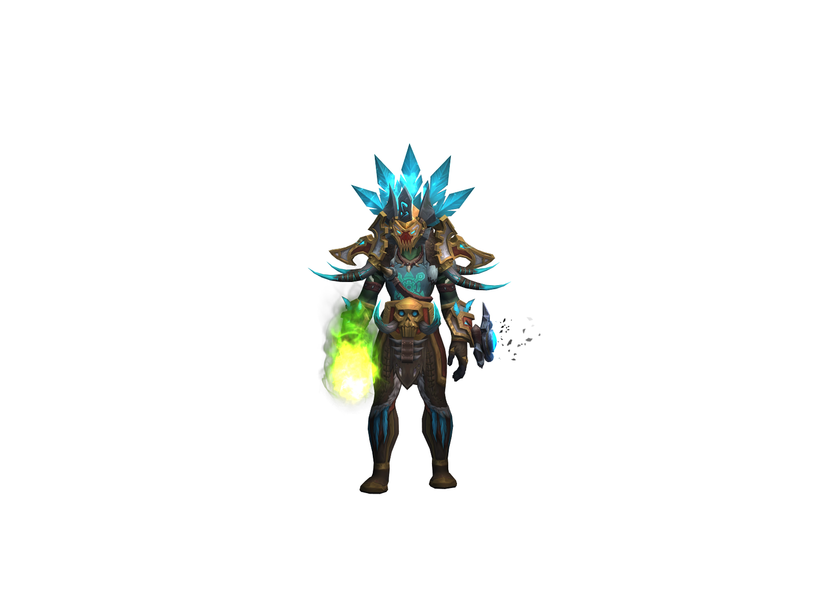 Electrïck 3D character render