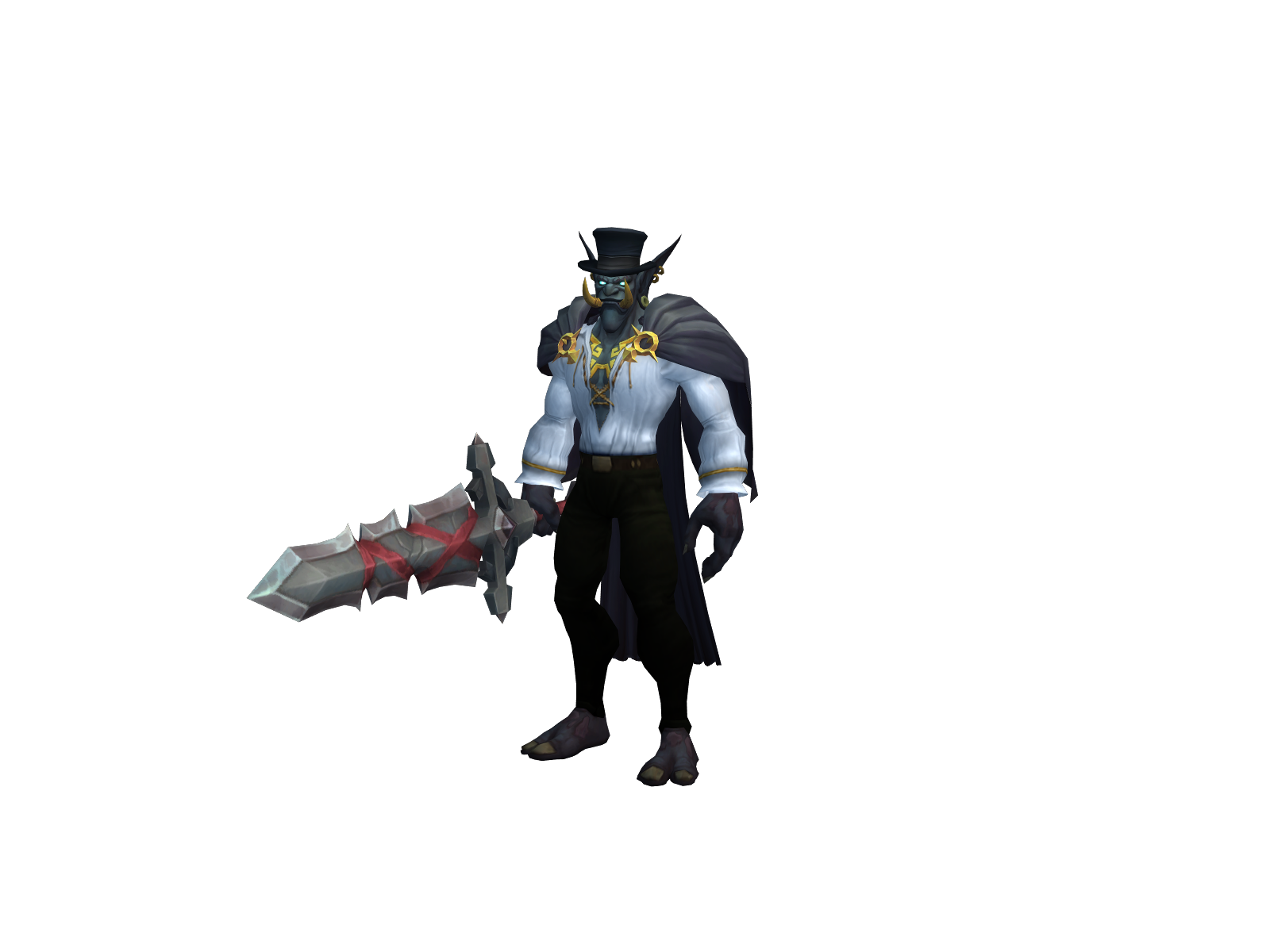 Bwonsamdadi 3D character render