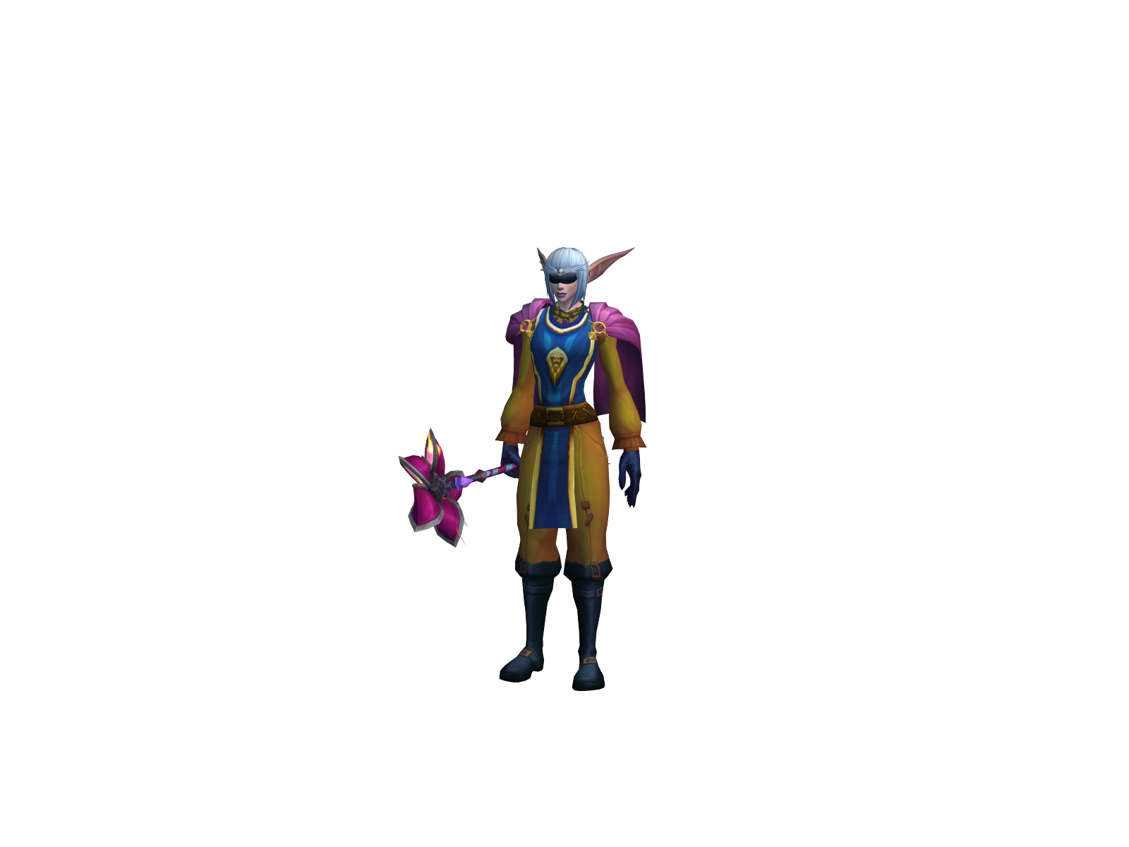 Kajae 3D character render