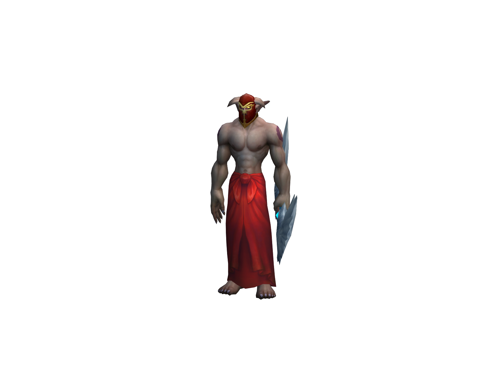 Bberris 3D character render