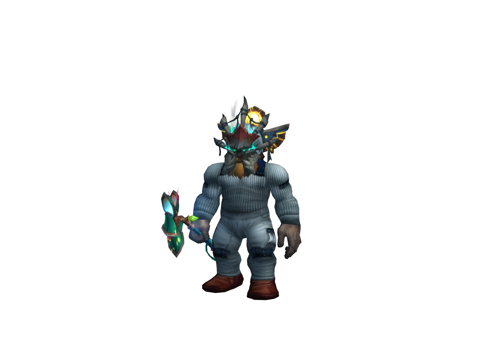 Expat 3D character render