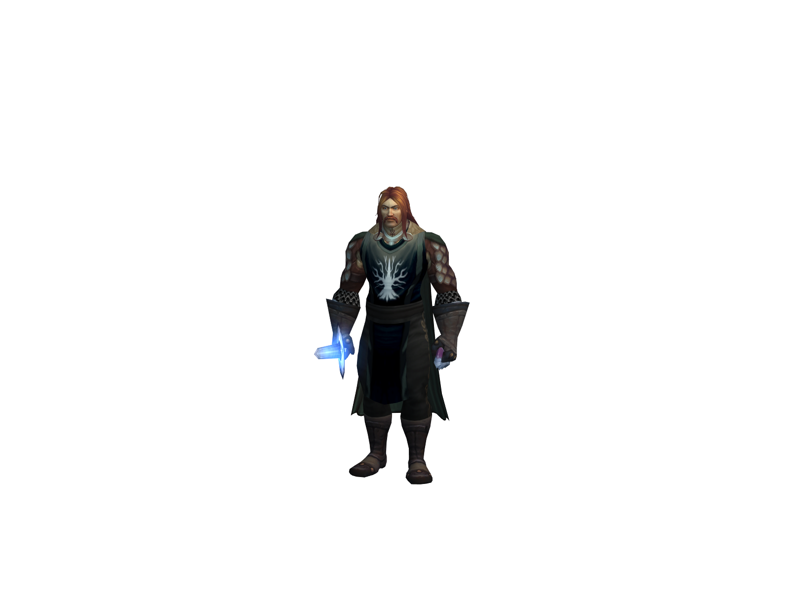 Bormire 3D character render