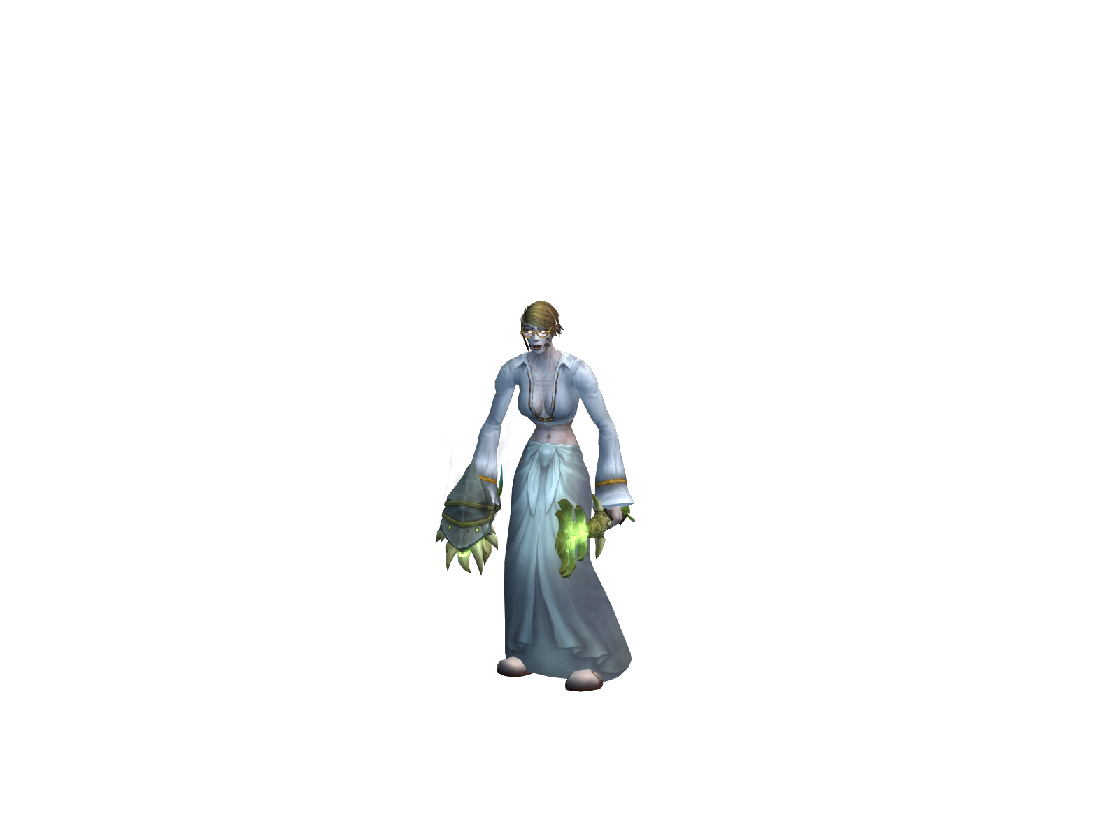 Babychoco 3D character render