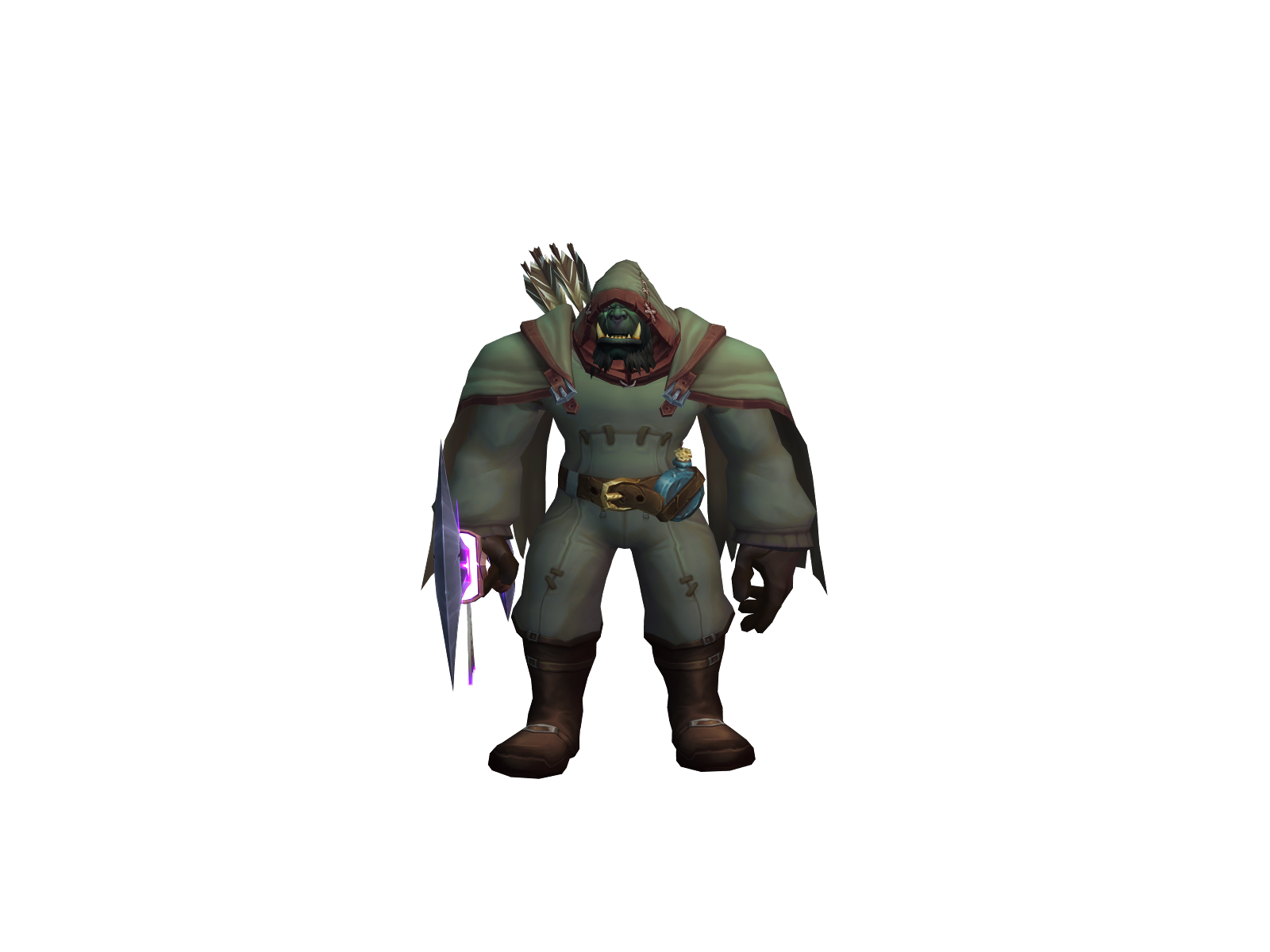 Ñïght 3D character render