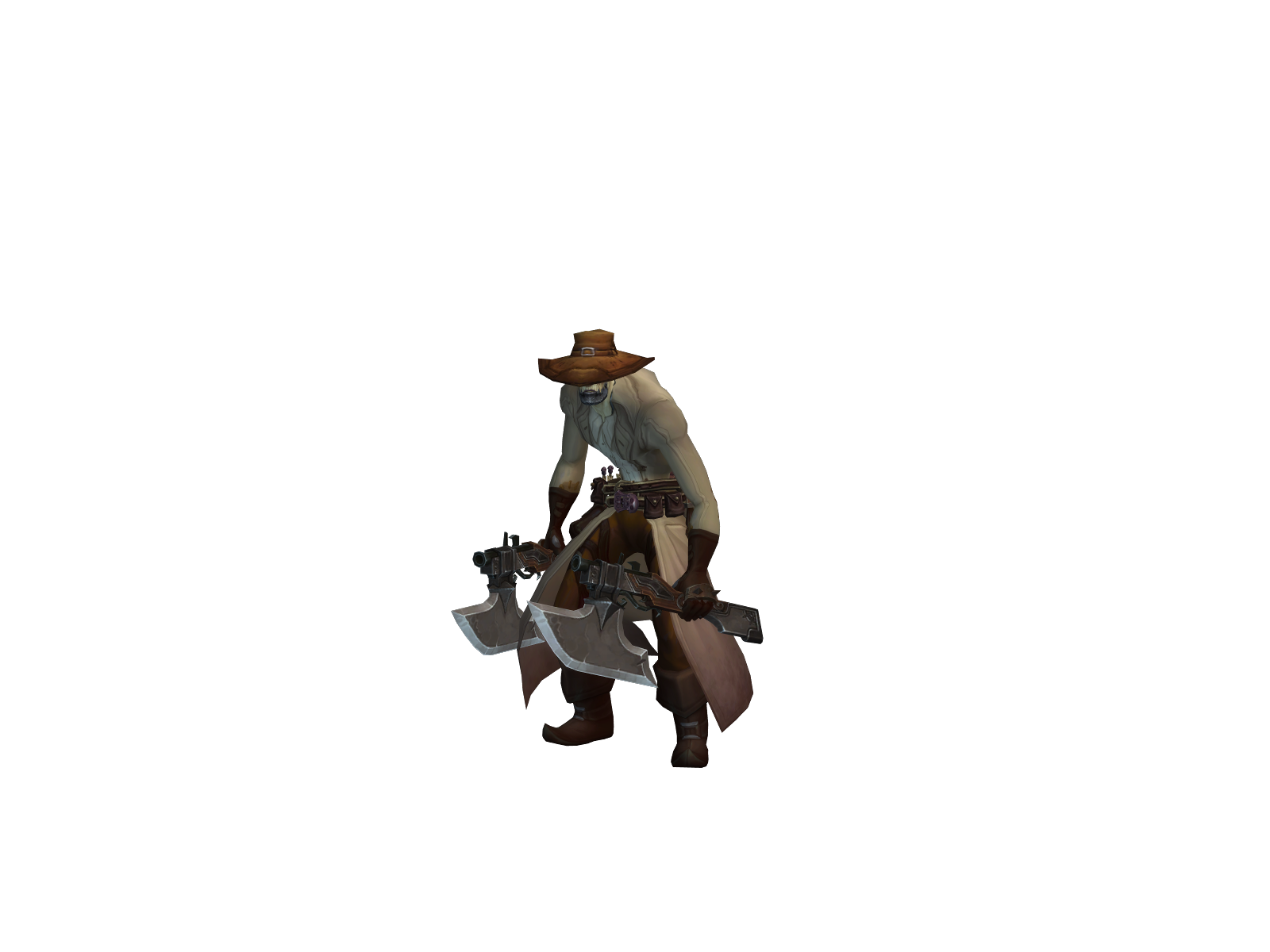 Kraxuz 3D character render
