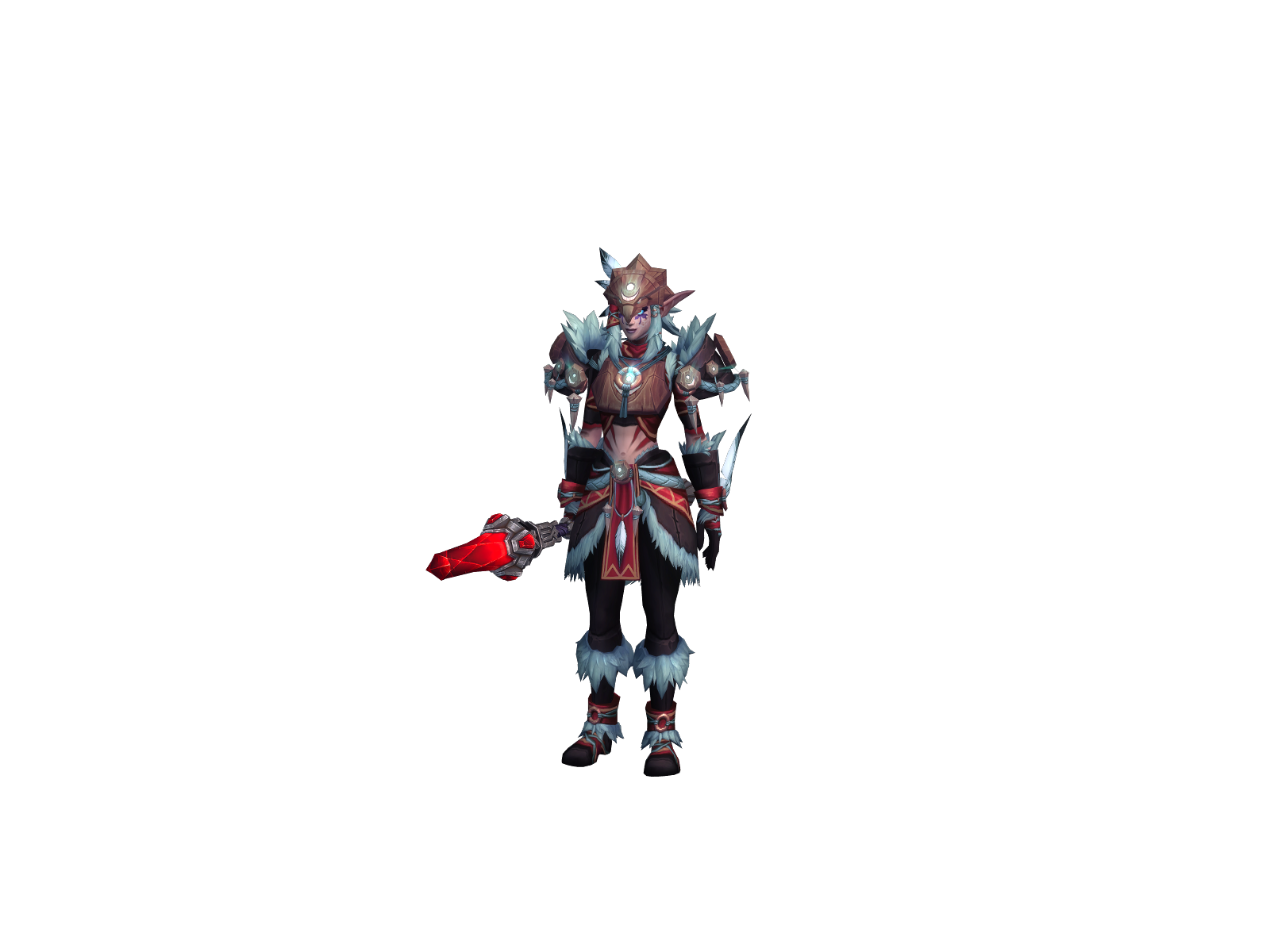 Biggieclawz 3D character render