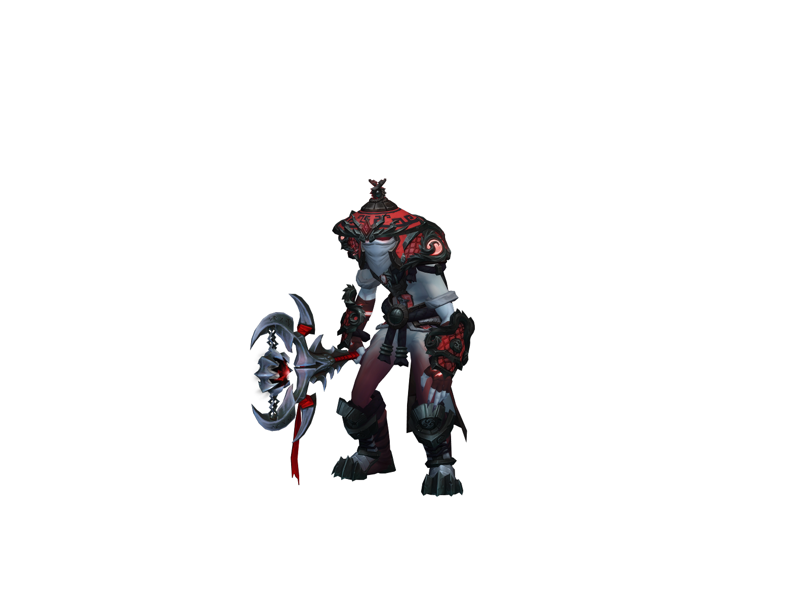 Décày 3D character render