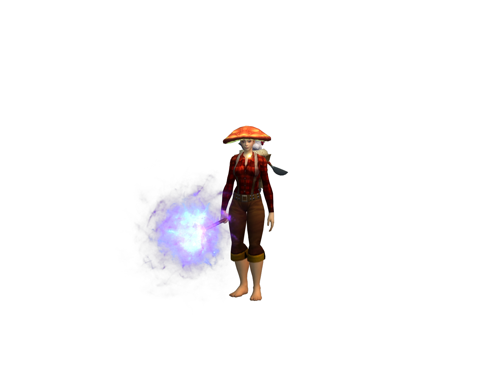Kungfuwannab 3D character render