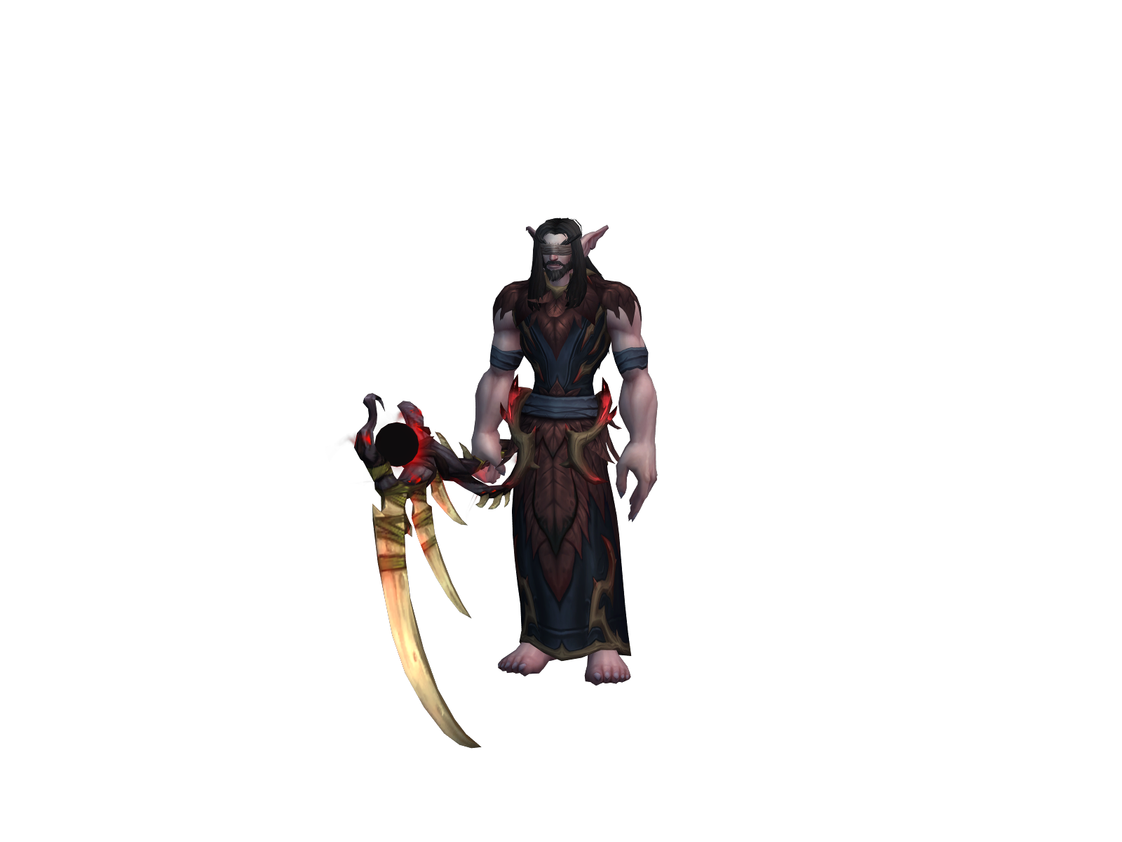 Dramir 3D character render