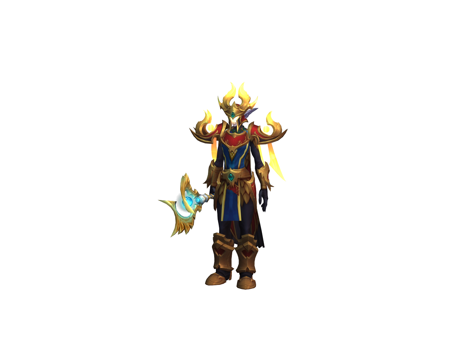 Alerte 3D character render
