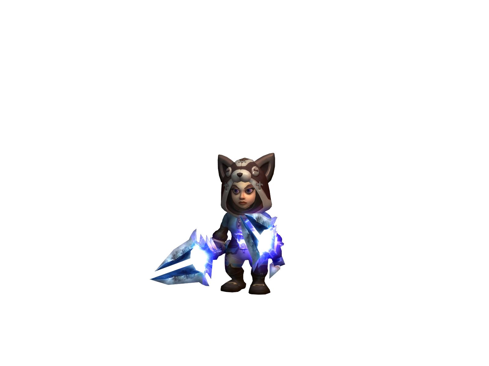 Amaggot 3D character render