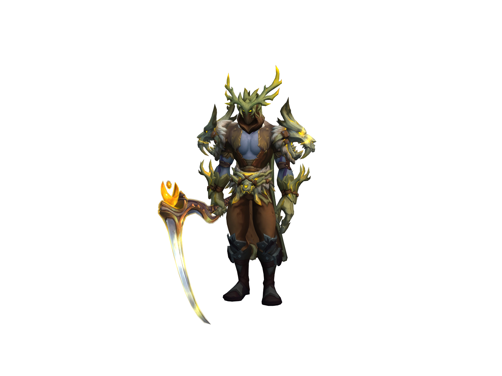 Gôdfrëy 3D character render