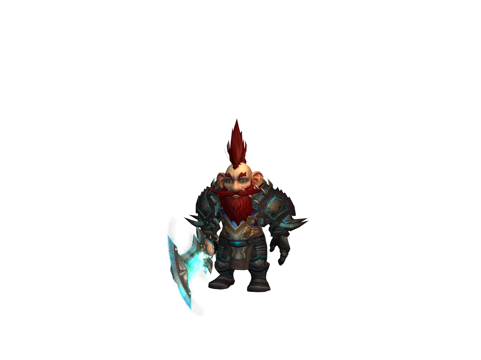 Pintsizéd 3D character render