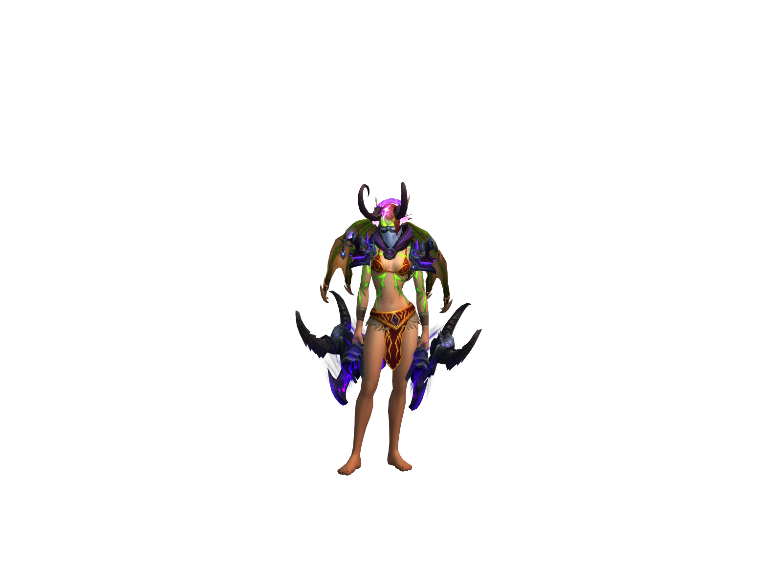Krucifiedd 3D character render