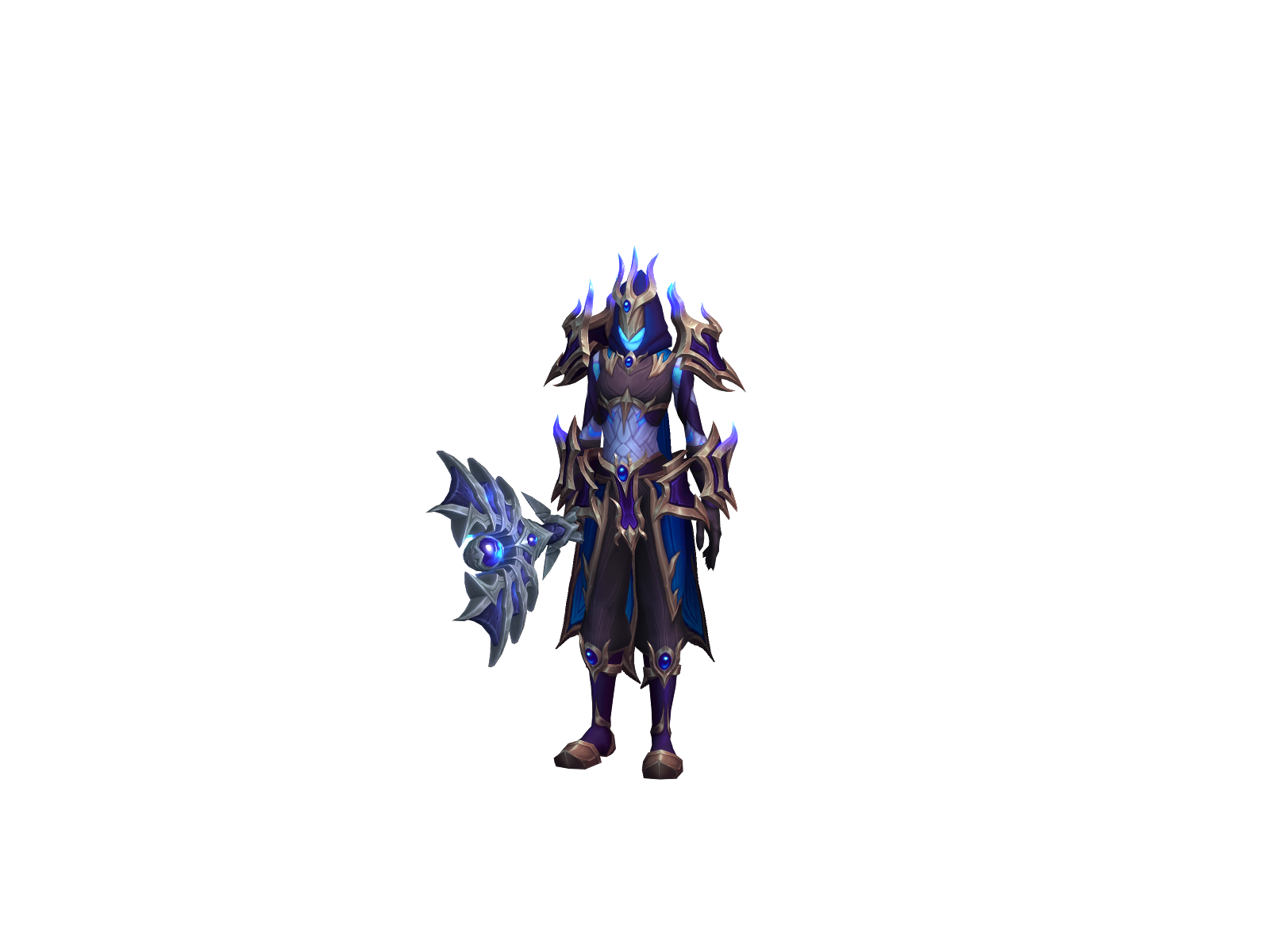 Fediel 3D character render