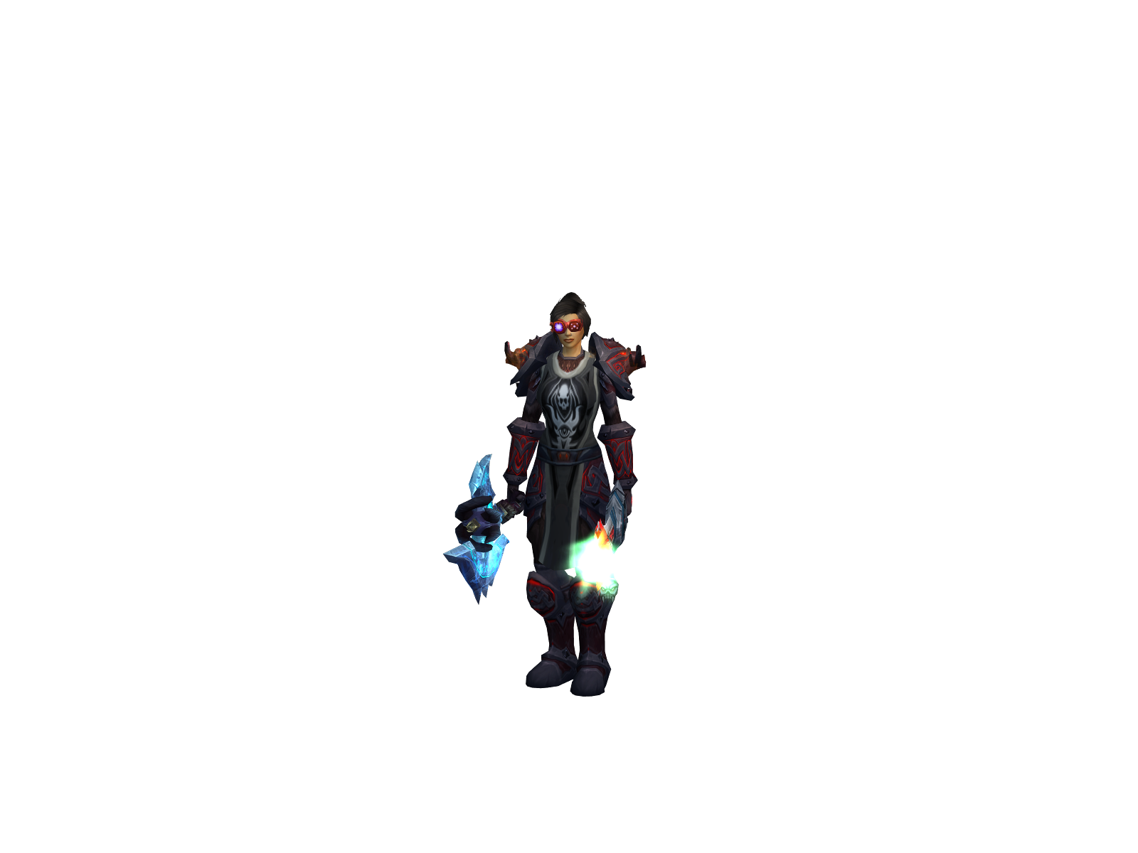 Chríswar 3D character render