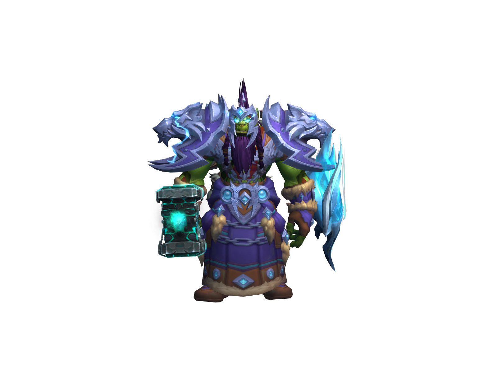 Levythebeard 3D character render
