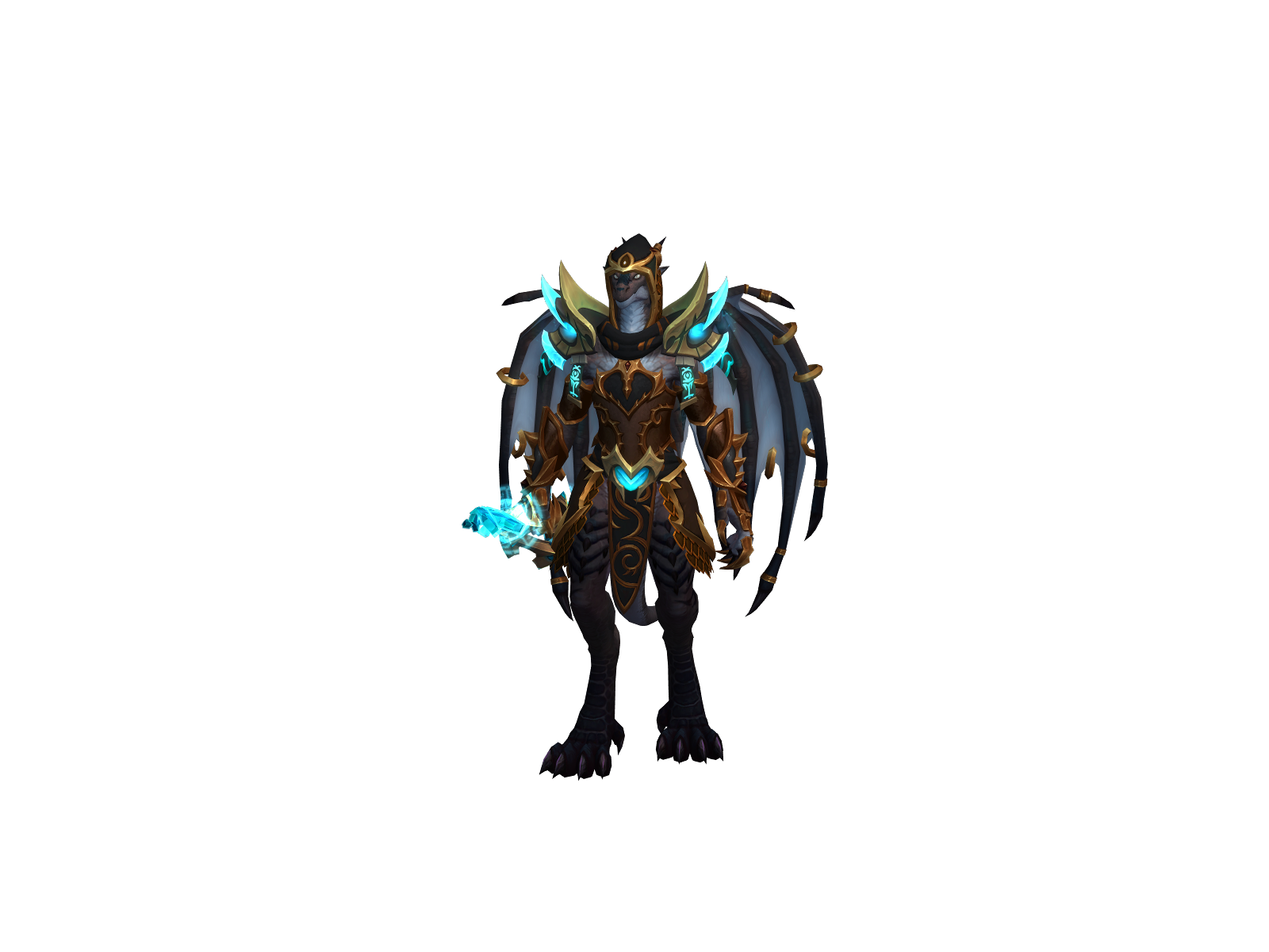 Daevia 3D character render