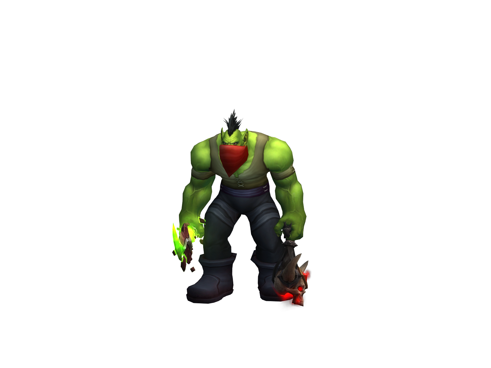 Vvarock 3D character render
