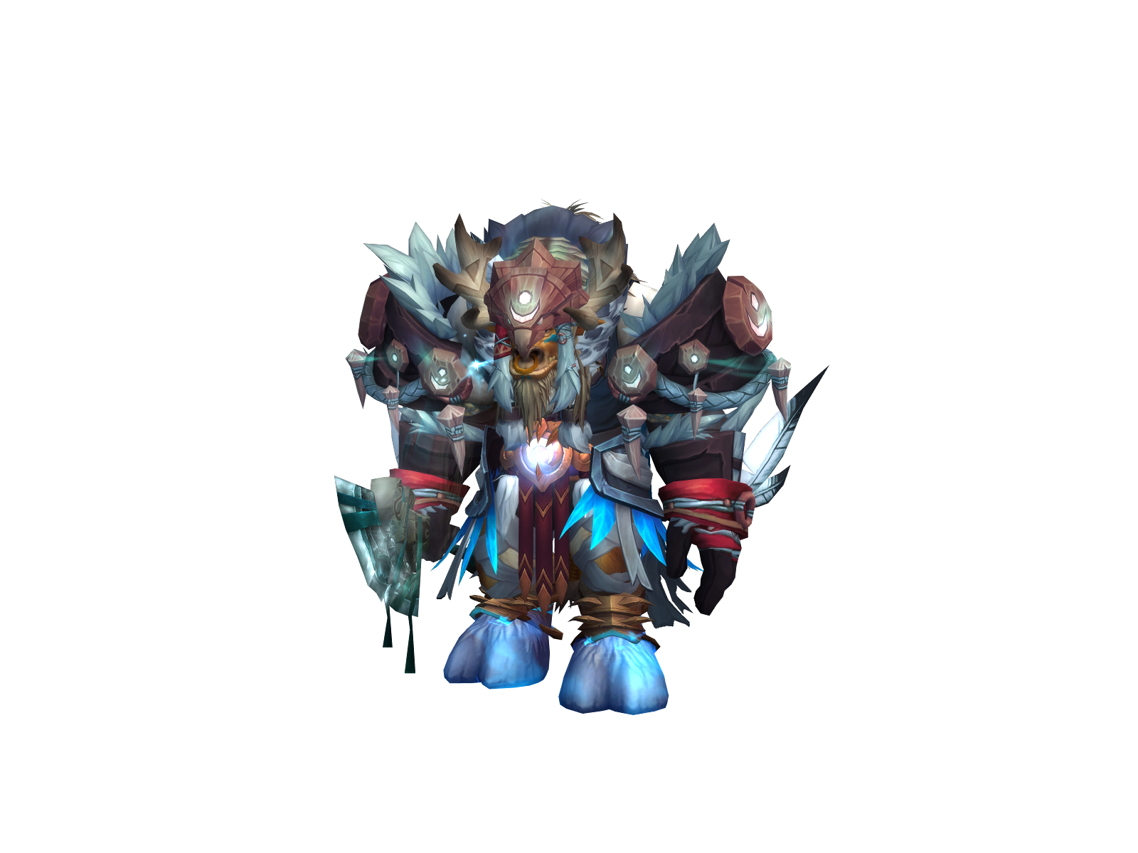Rehevoli 3D character render